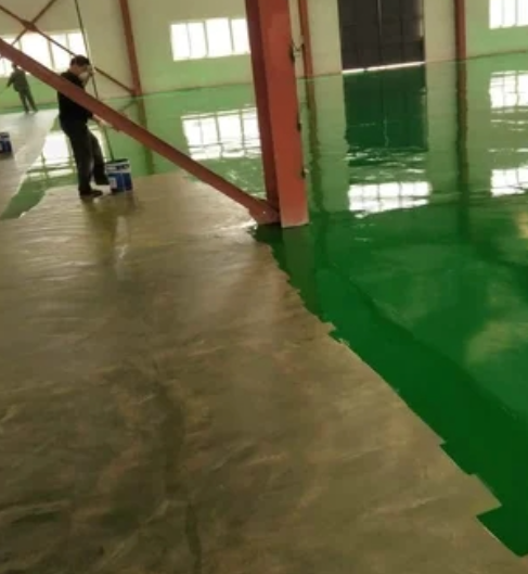 昌邑维修车间地坪漆